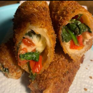 Crunchy Italian spring roll